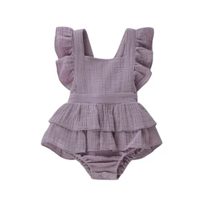 Hot Newborn Baby Ruffle Jumpsuit