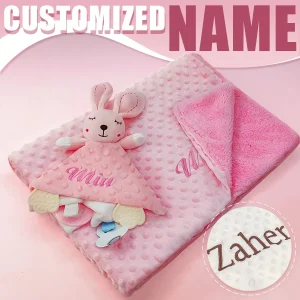 Personalized Baby Newborn Blankets