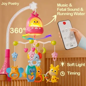 Musical Crib Mobile with Remote