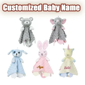 Personalized Baby Security Blanket